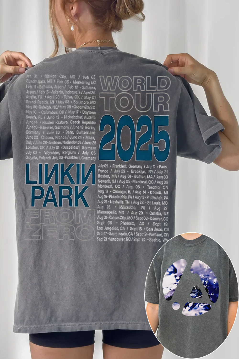 Linkin Park’s tour T-shirt
